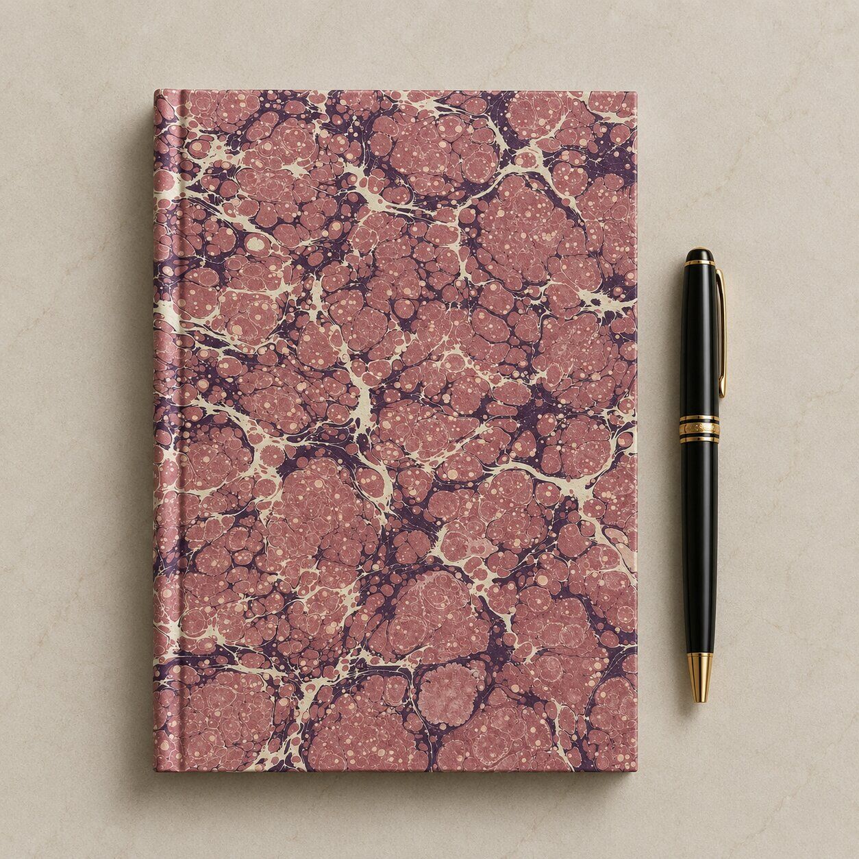 purple ebru