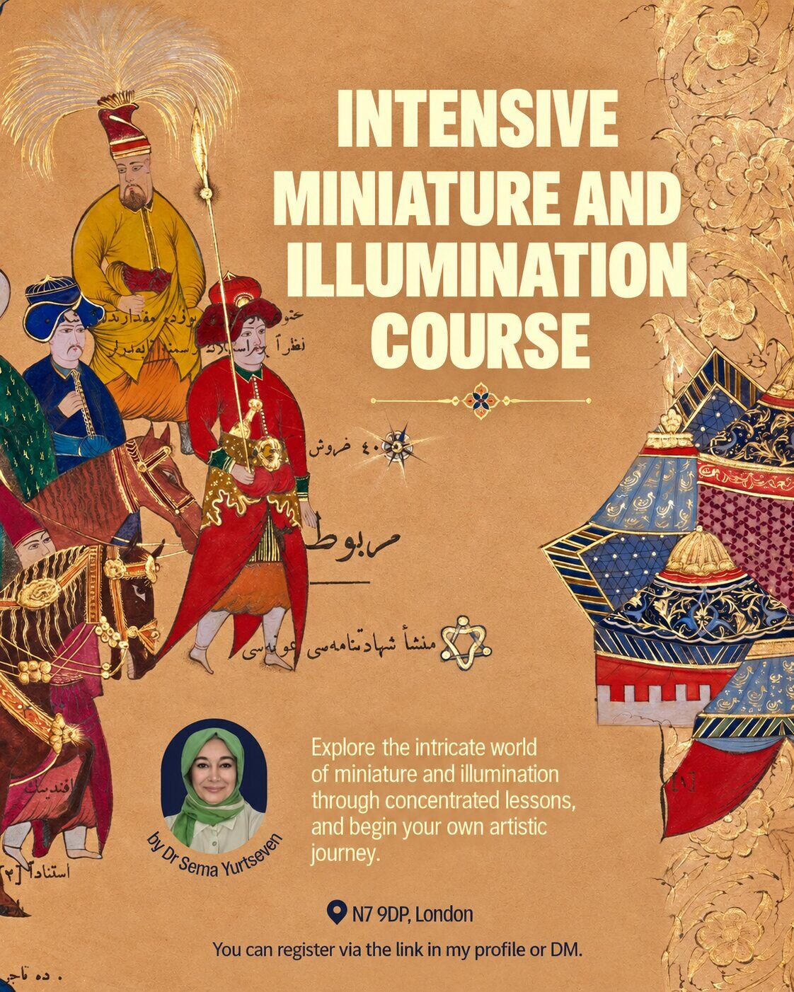 Ottoman Miniature and Illumination Course (1)
